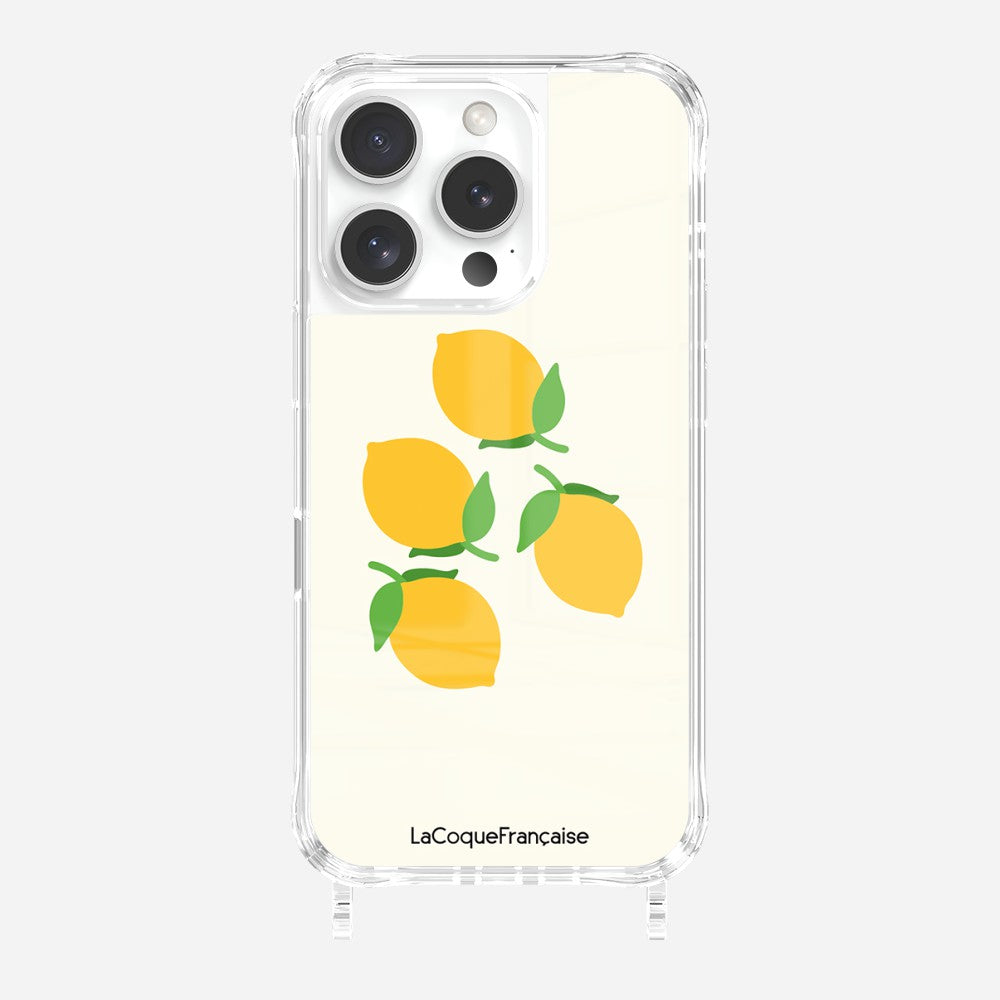 Lemon Printed Ring Case