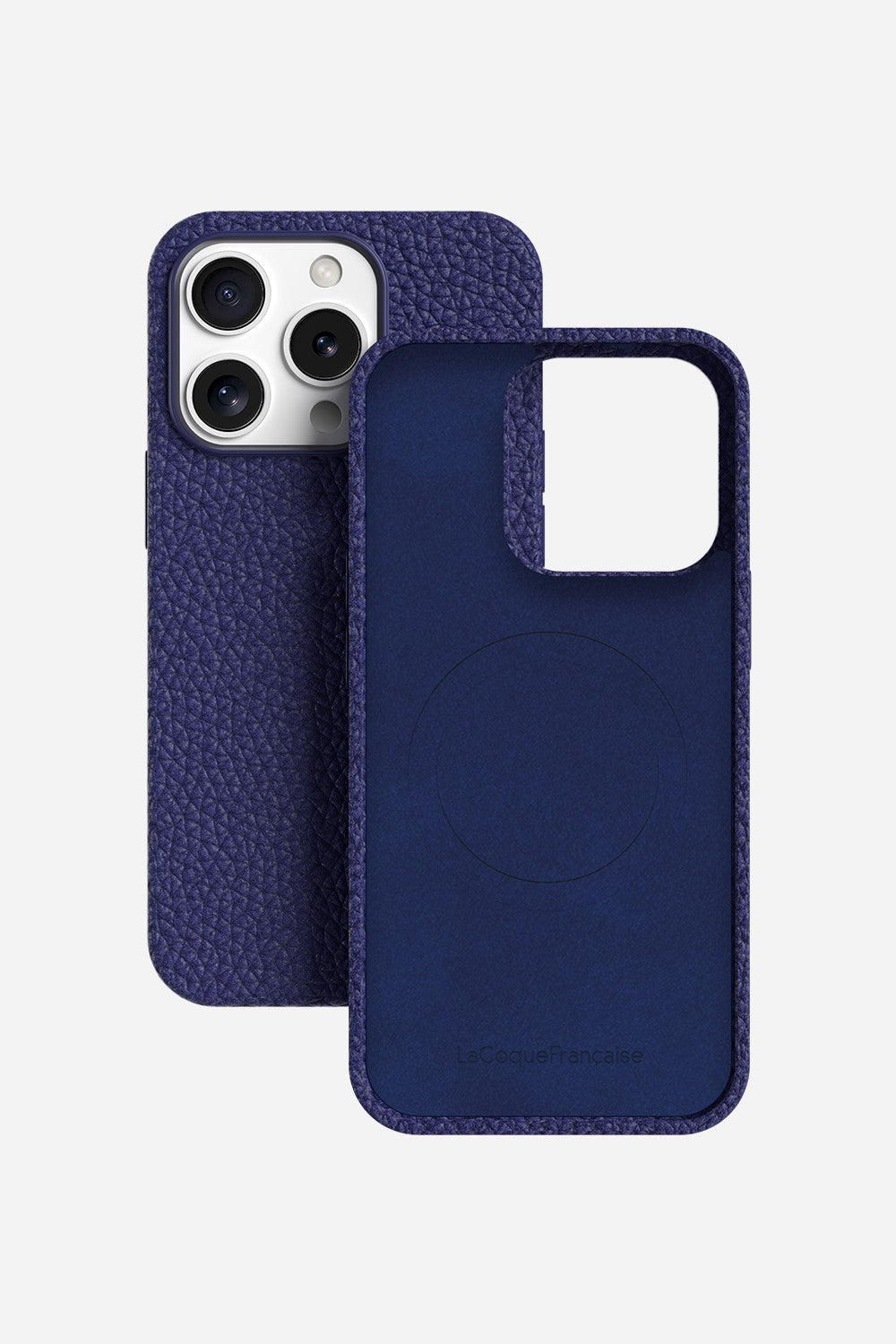 Coque Cuir Bleu - 13