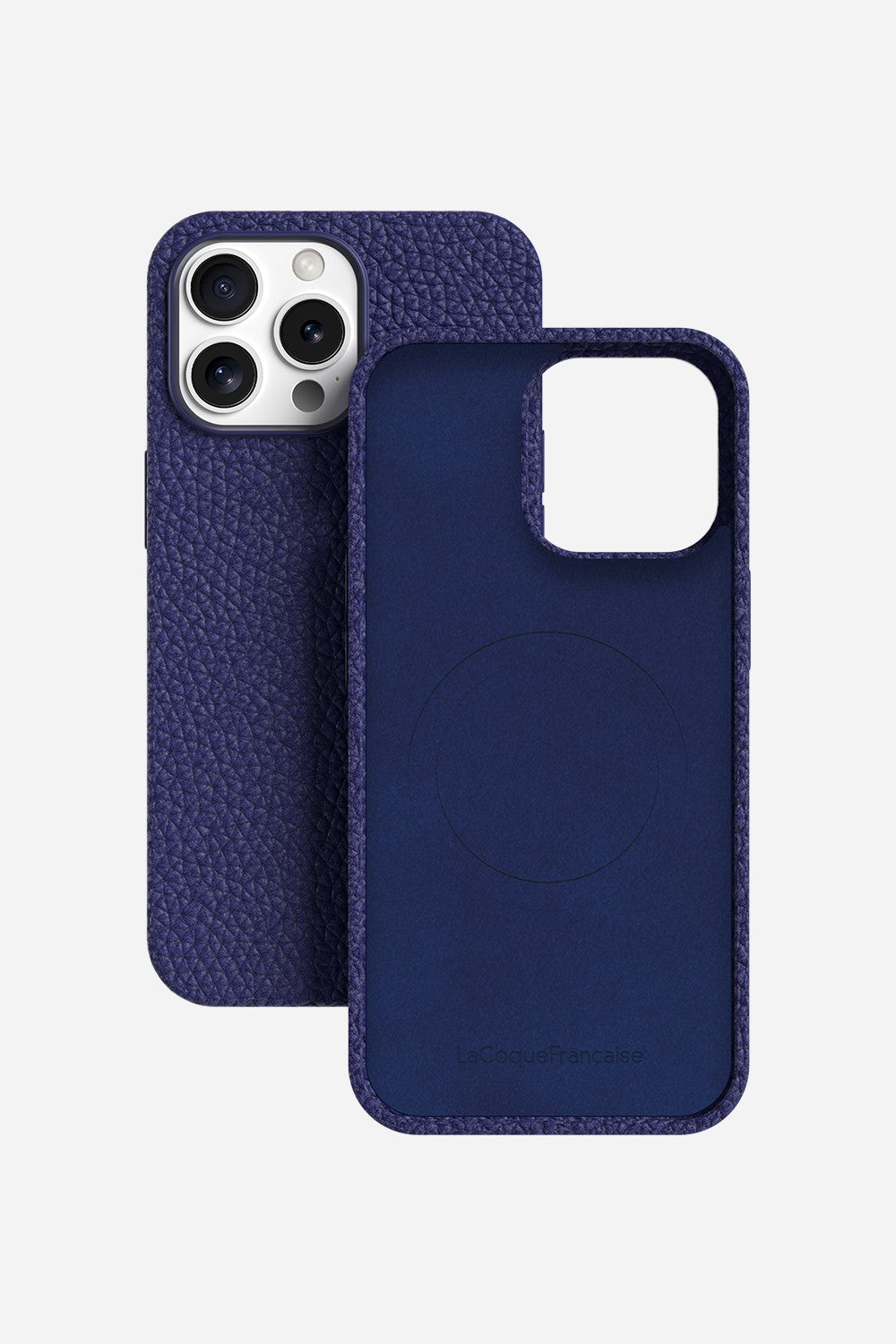 Coque Cuir Bleu - 14