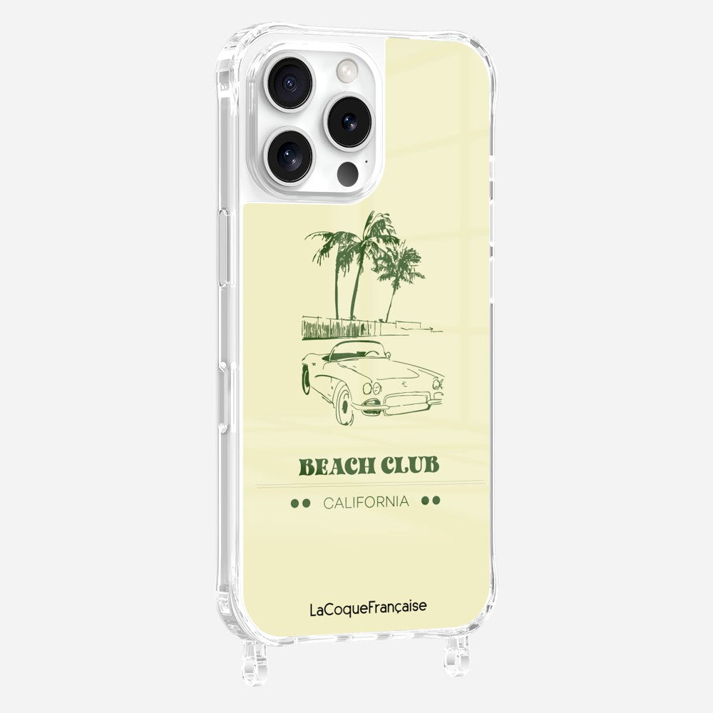 Coque Anneaux Imprimee Beach Club California