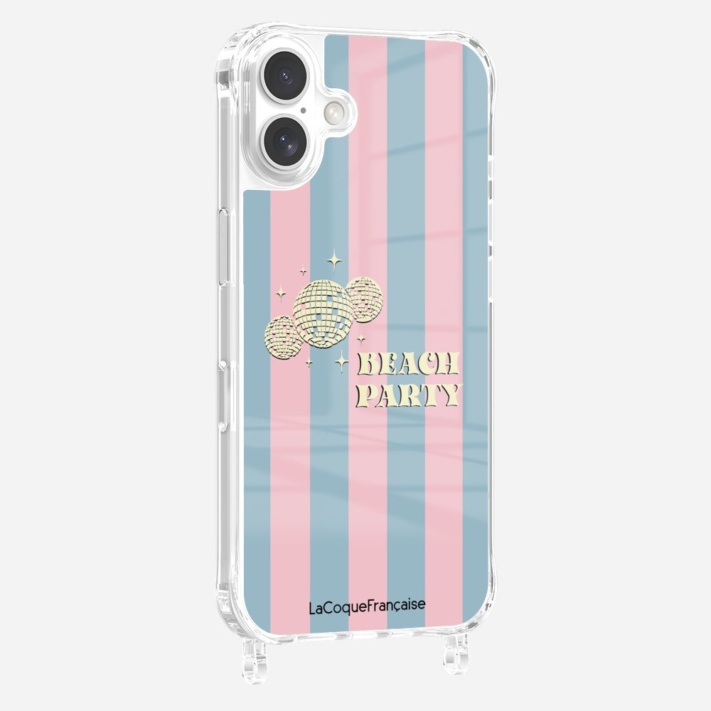 Coque Anneaux Imprimee Beach Party