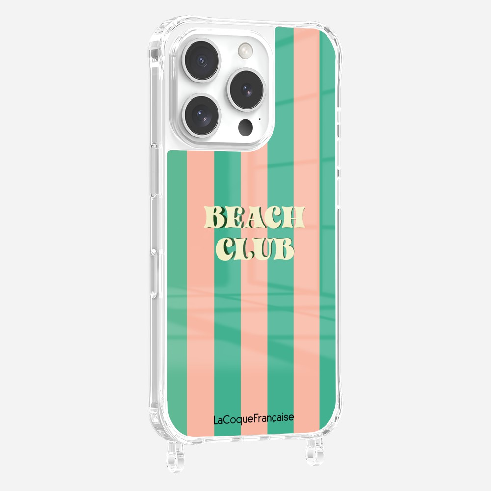 Coque Anneaux Imprimee Beach Club