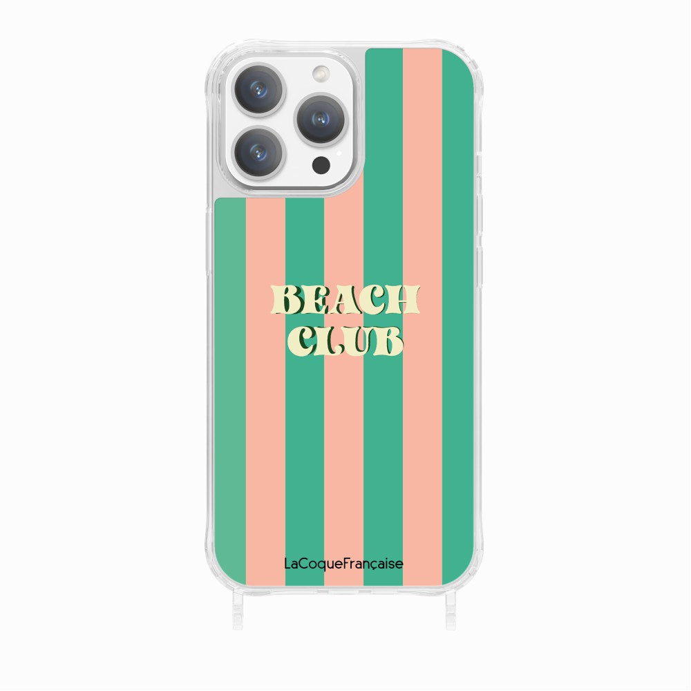 Coque Anneaux Imprimee Beach Club