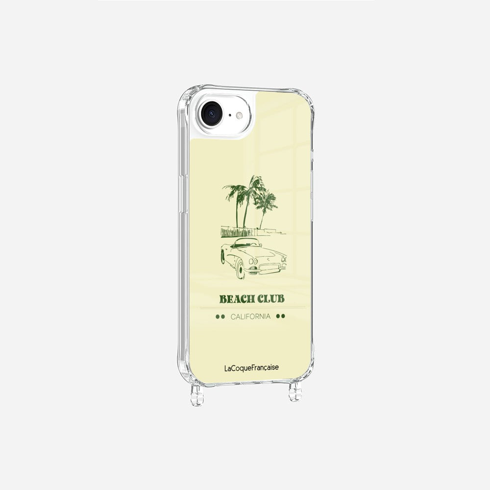 Coque Anneaux Imprimee Beach Club California