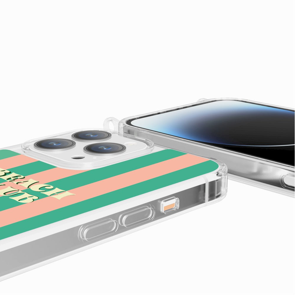 Coque Anneaux Imprimee Beach Club