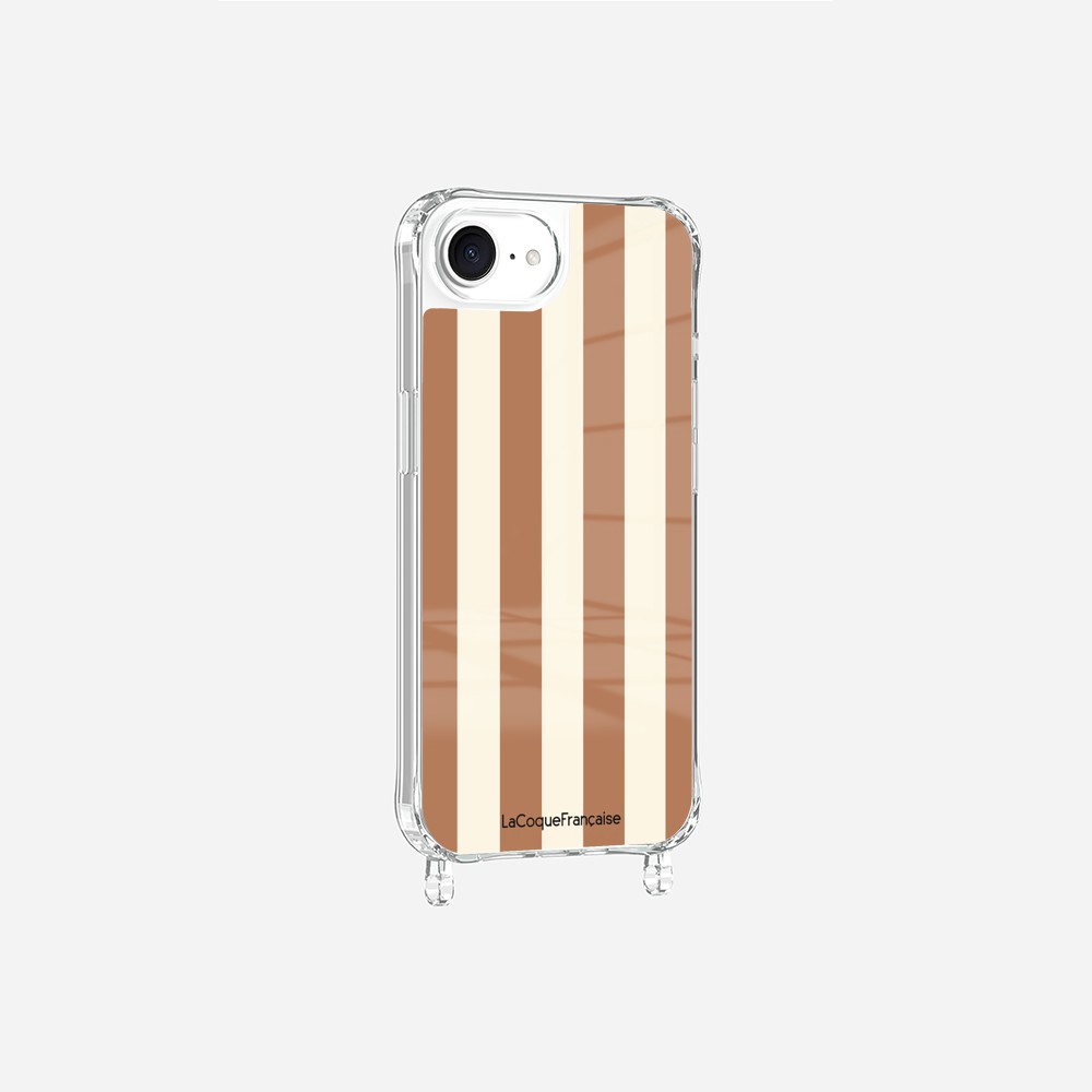 Coque Anneaux Imprimee Cappuccino