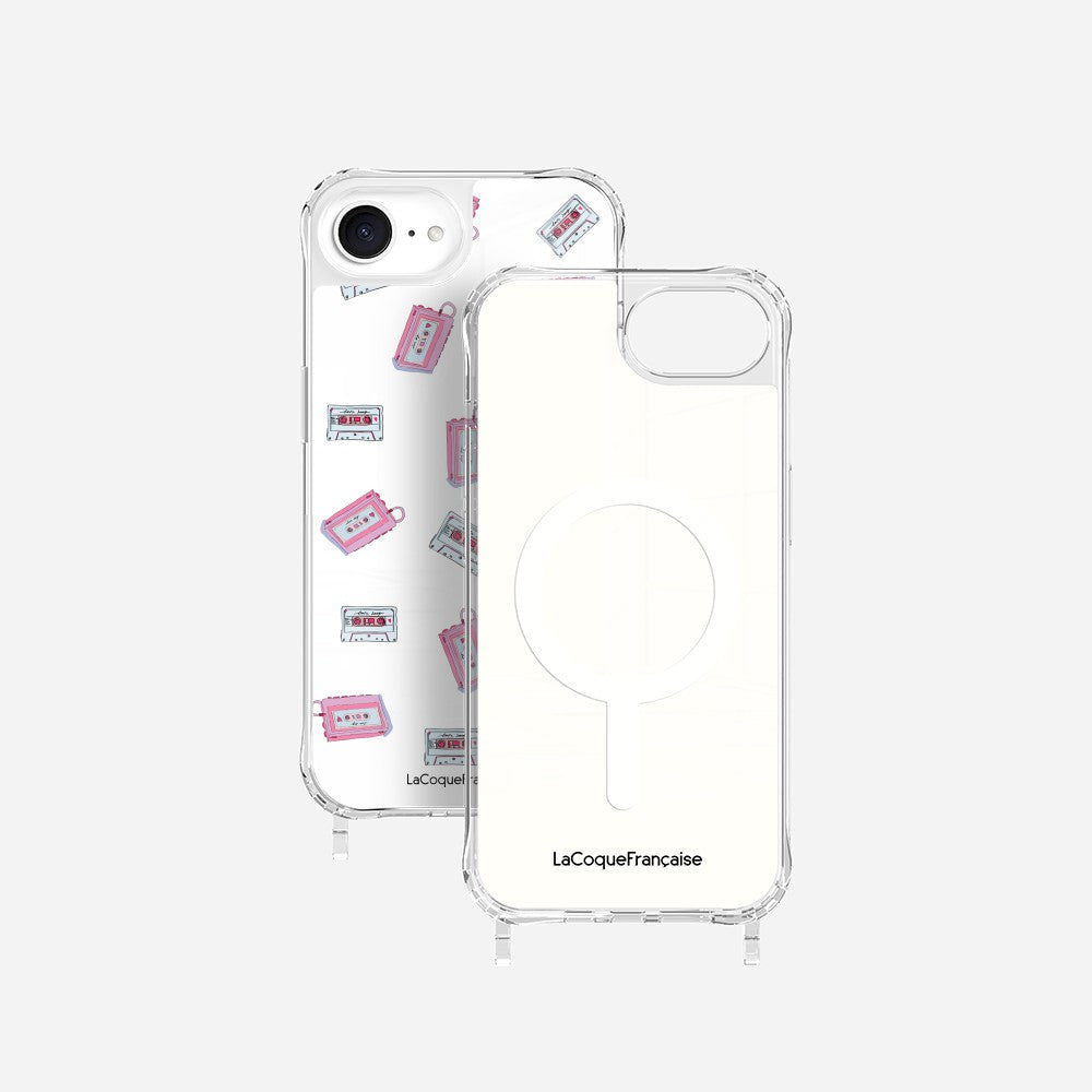 Coque Anneaux Imprimee Walkman & Cassette