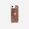 Coque Anneaux Imprimee Bandana Brun