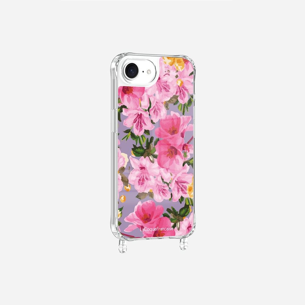 Pink Floral Print Ring Case