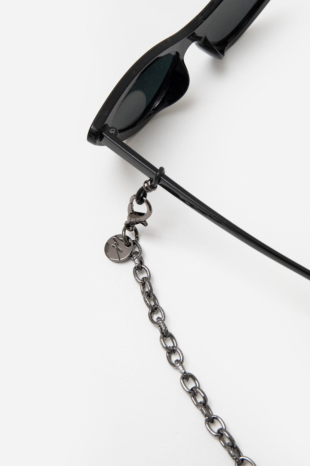 Aya Black Eyeglass Chain Jewelry 72 cm