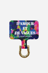 Adaptateur Personnalise D'amour Et De Vagues Bleu