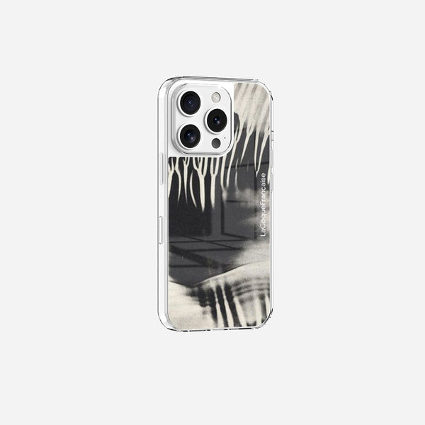 Coque Sans Anneaux Imprimee Black Abstract