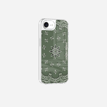 Coque Sans Anneaux Imprimee Bandana Kaki