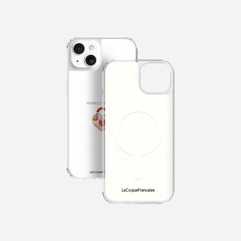 Coque Sans Anneaux Imprimee Cadenas Coeur