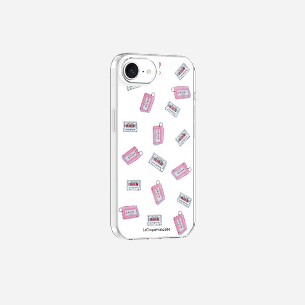 Coque Sans Anneaux Imprimee Walkman & Cassette