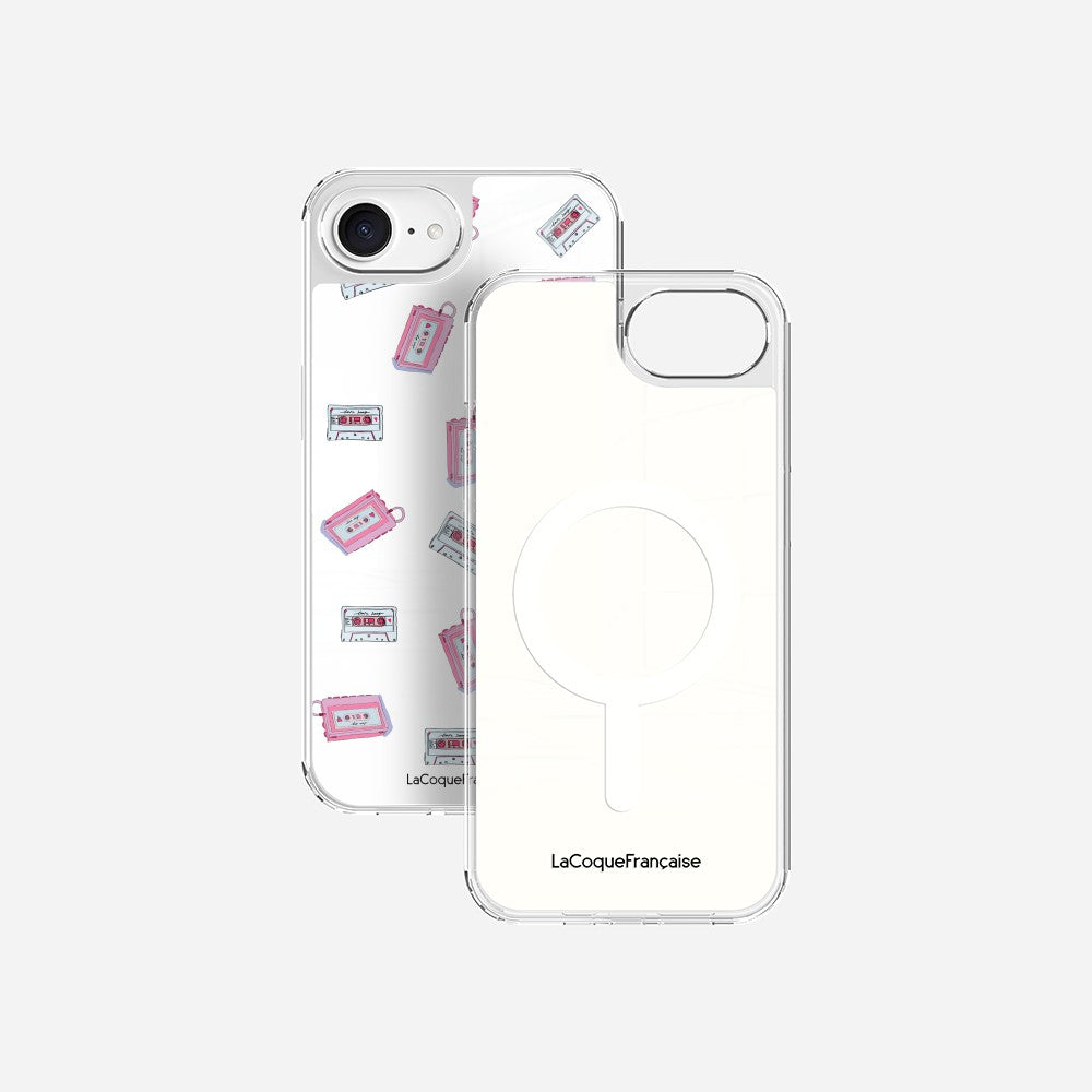 Coque Sans Anneaux Imprimee Walkman & Cassette