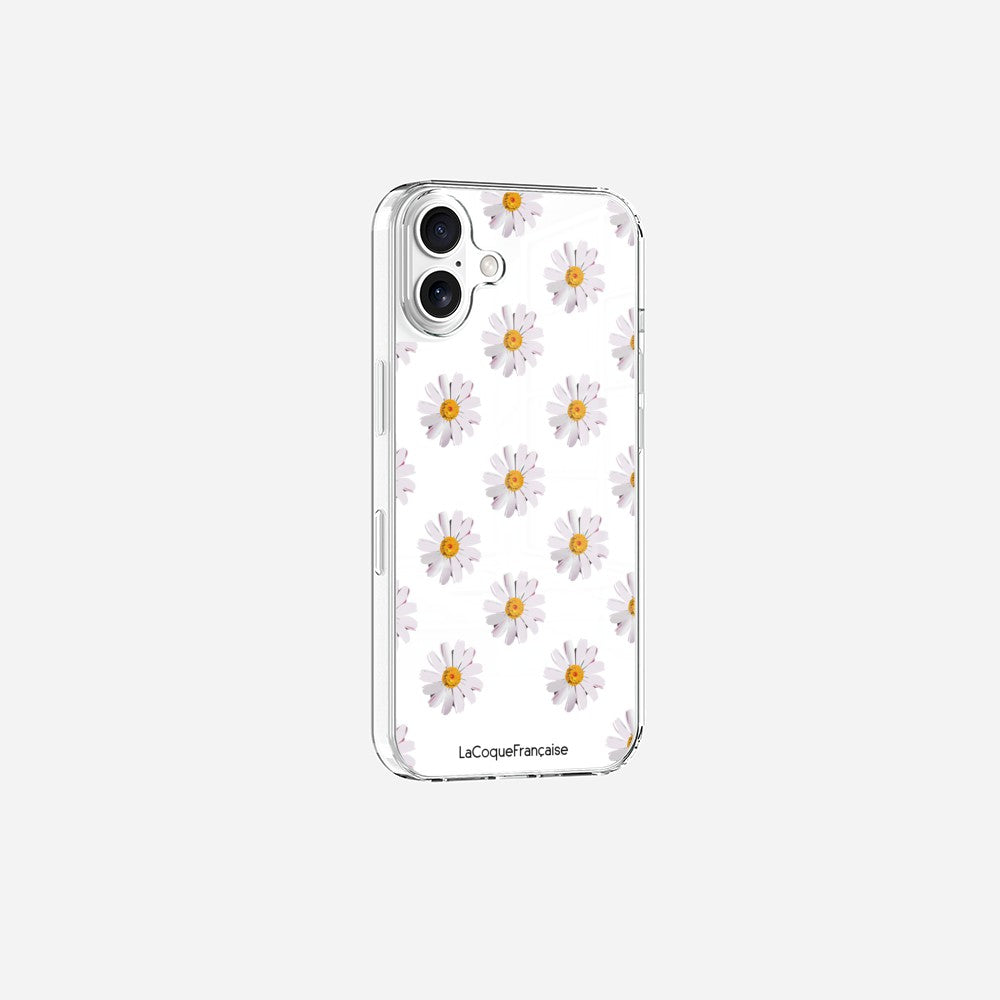Coque Sans Anneaux Imprimee Marguerites