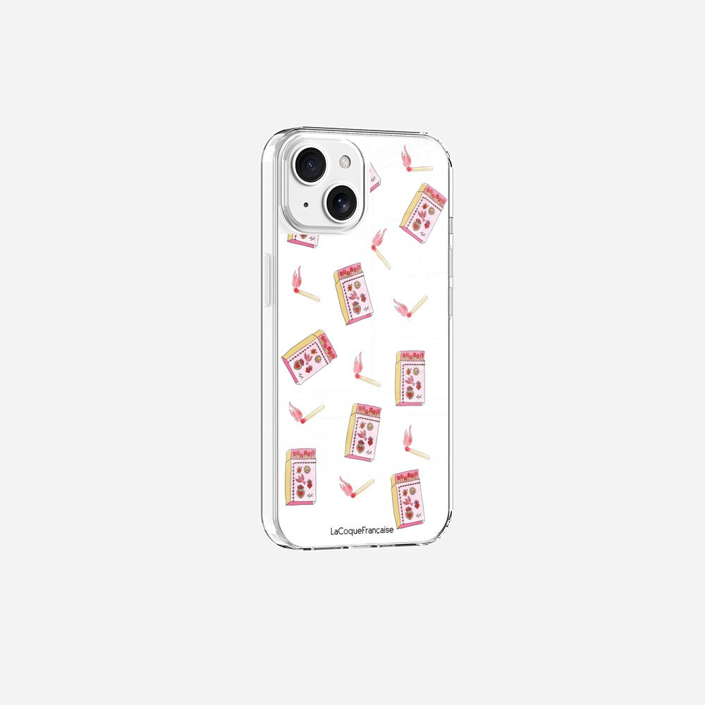 Coque Sans Anneaux Imprimee Boite Allumette & Allumette