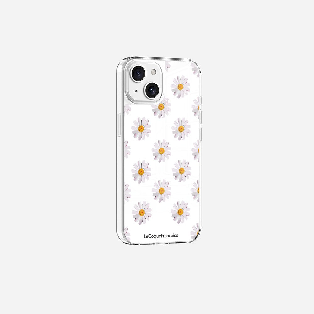 Coque Sans Anneaux Imprimee Marguerites