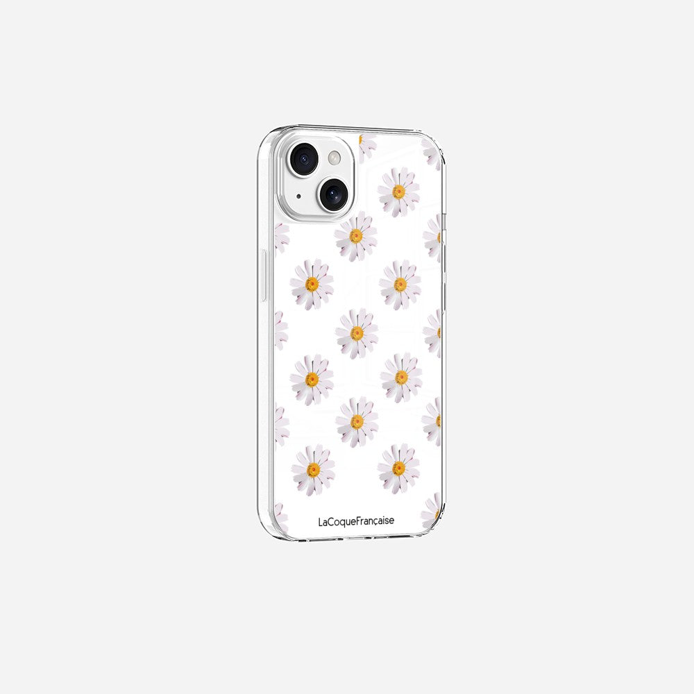 Coque Sans Anneaux Imprimee Marguerites