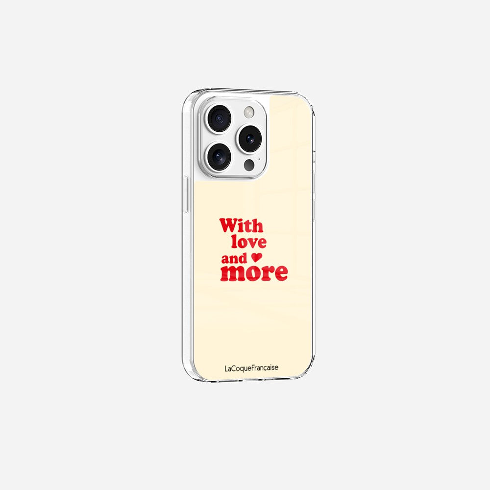 Coque Sans Anneaux Imprimee With Love And More