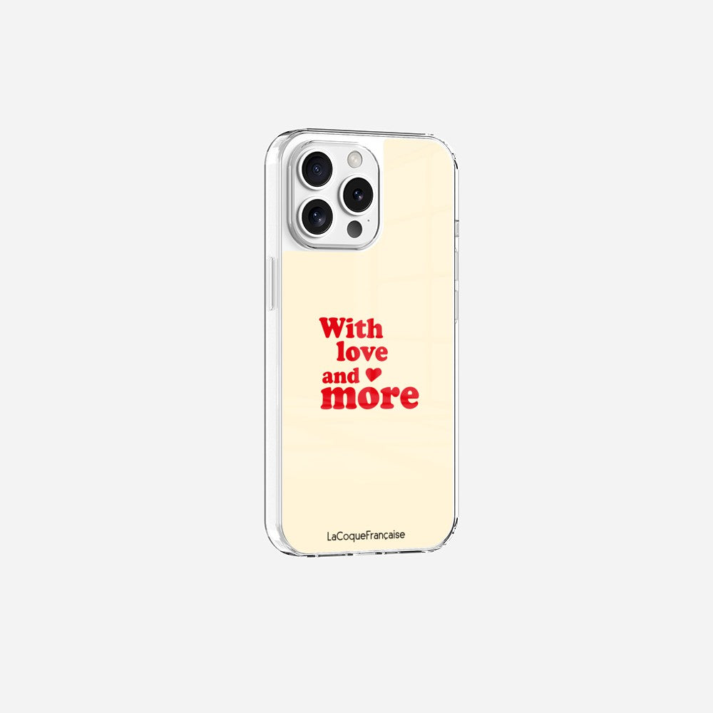 Coque Sans Anneaux Imprimee With Love And More