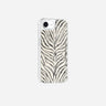 Coque Sans Anneaux Imprimee Zebre Noir