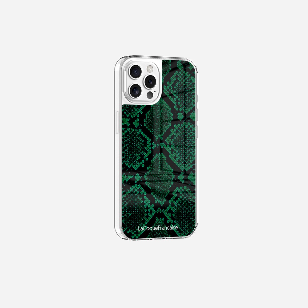 Green Python Print Ringless Case
