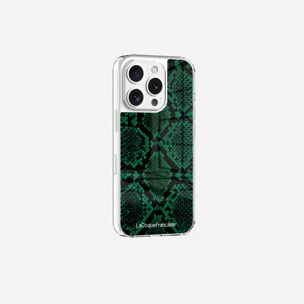 Green Python Print Ringless Case