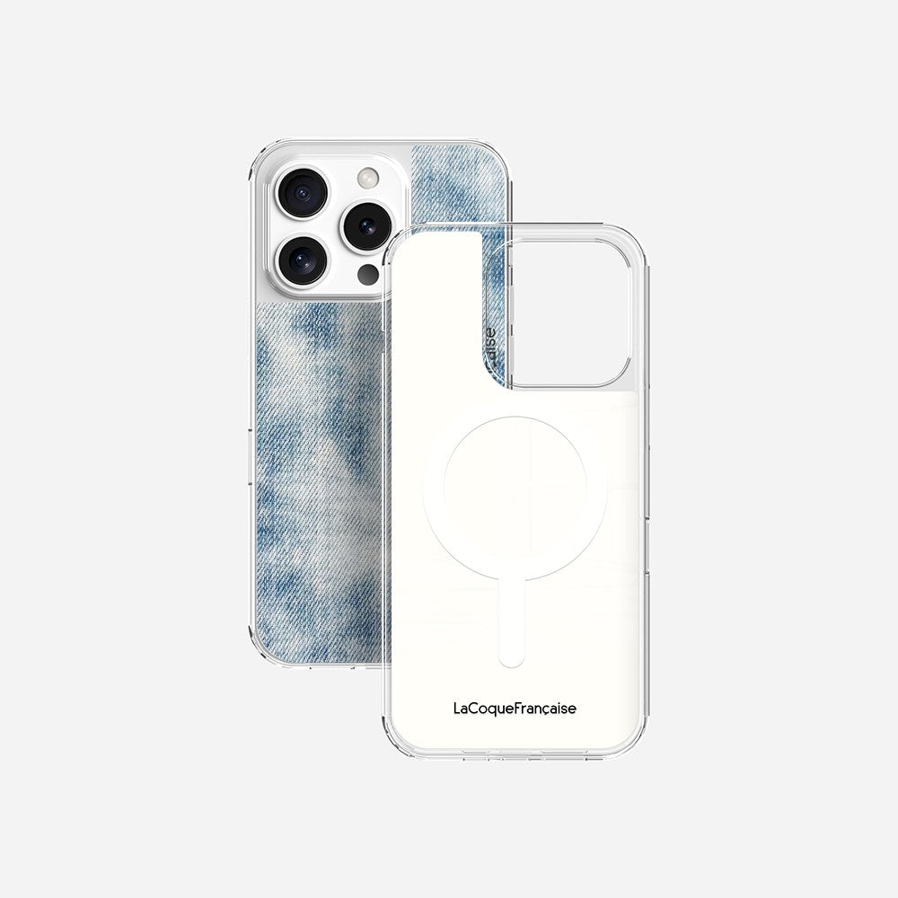 Blue Denim Printed Ringless Case