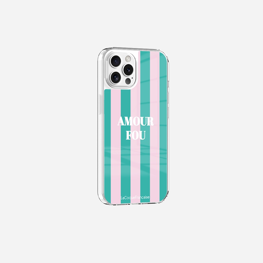 Coque Sans Anneaux Imprimee Amour Fou Rose
