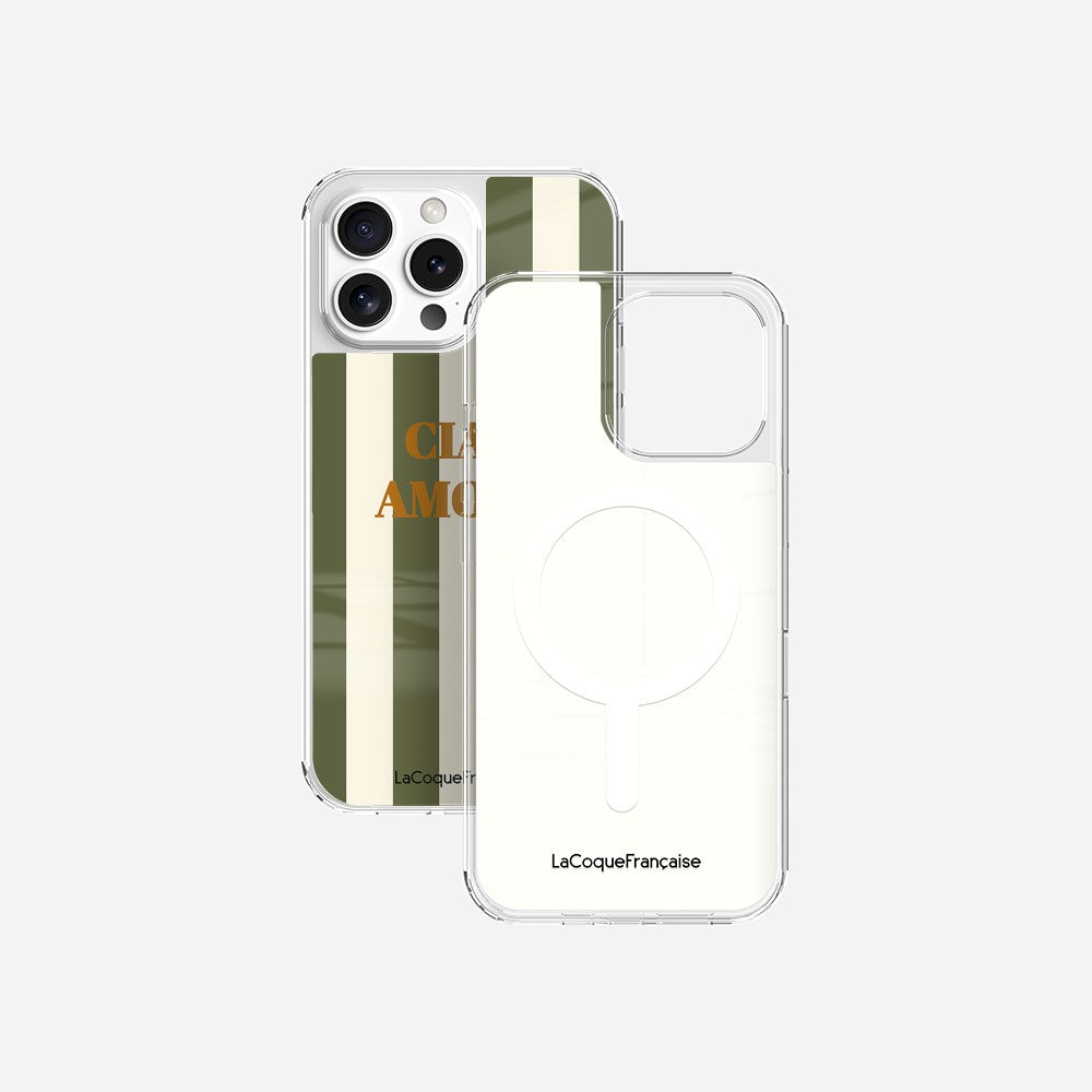 Coque Sans Anneaux Imprimee Ciao Amore Kaki