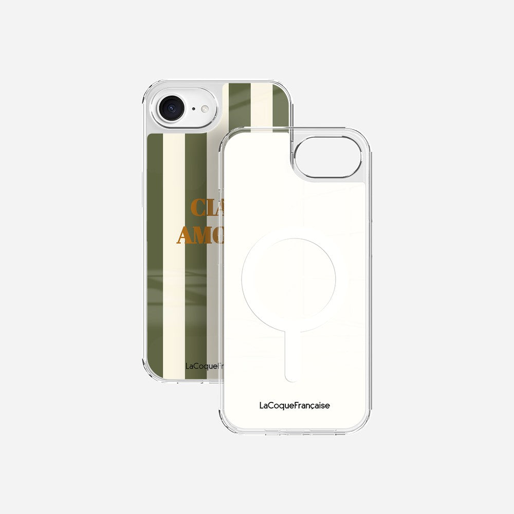 Coque Sans Anneaux Imprimee Ciao Amore Kaki