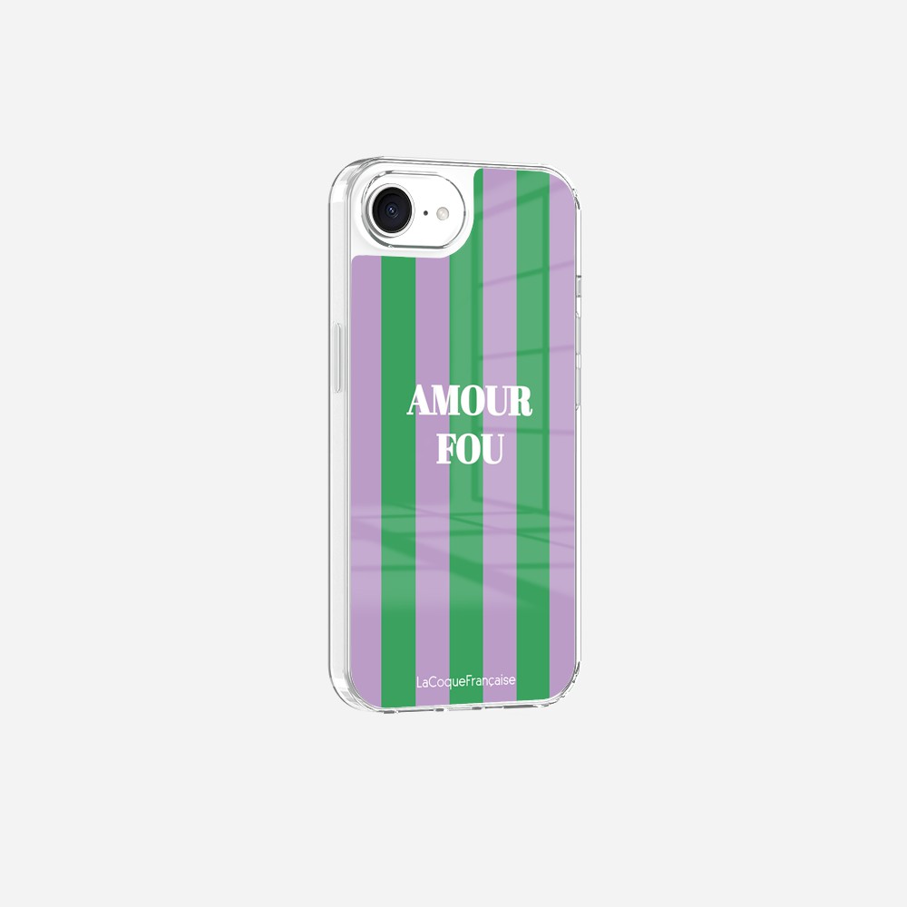 Coque Sans Anneaux Imprimee Amour Fou Violet