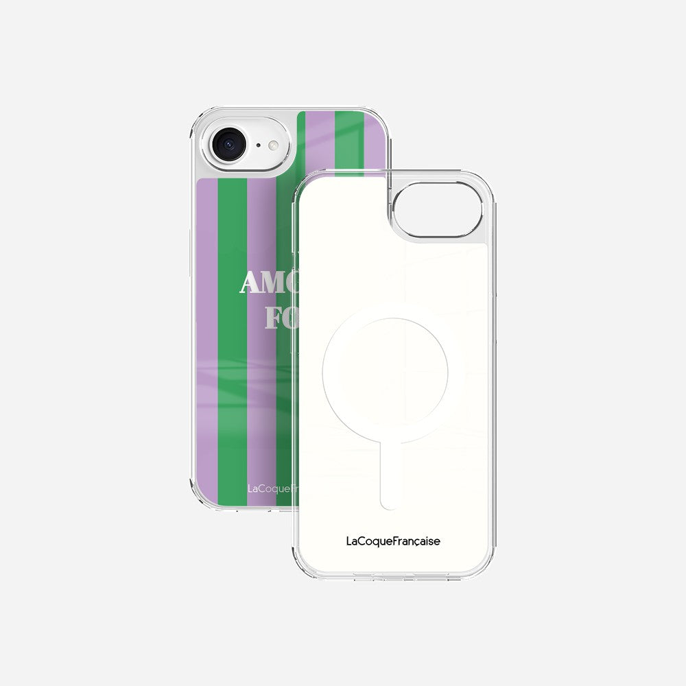 Coque Sans Anneaux Imprimee Amour Fou Violet