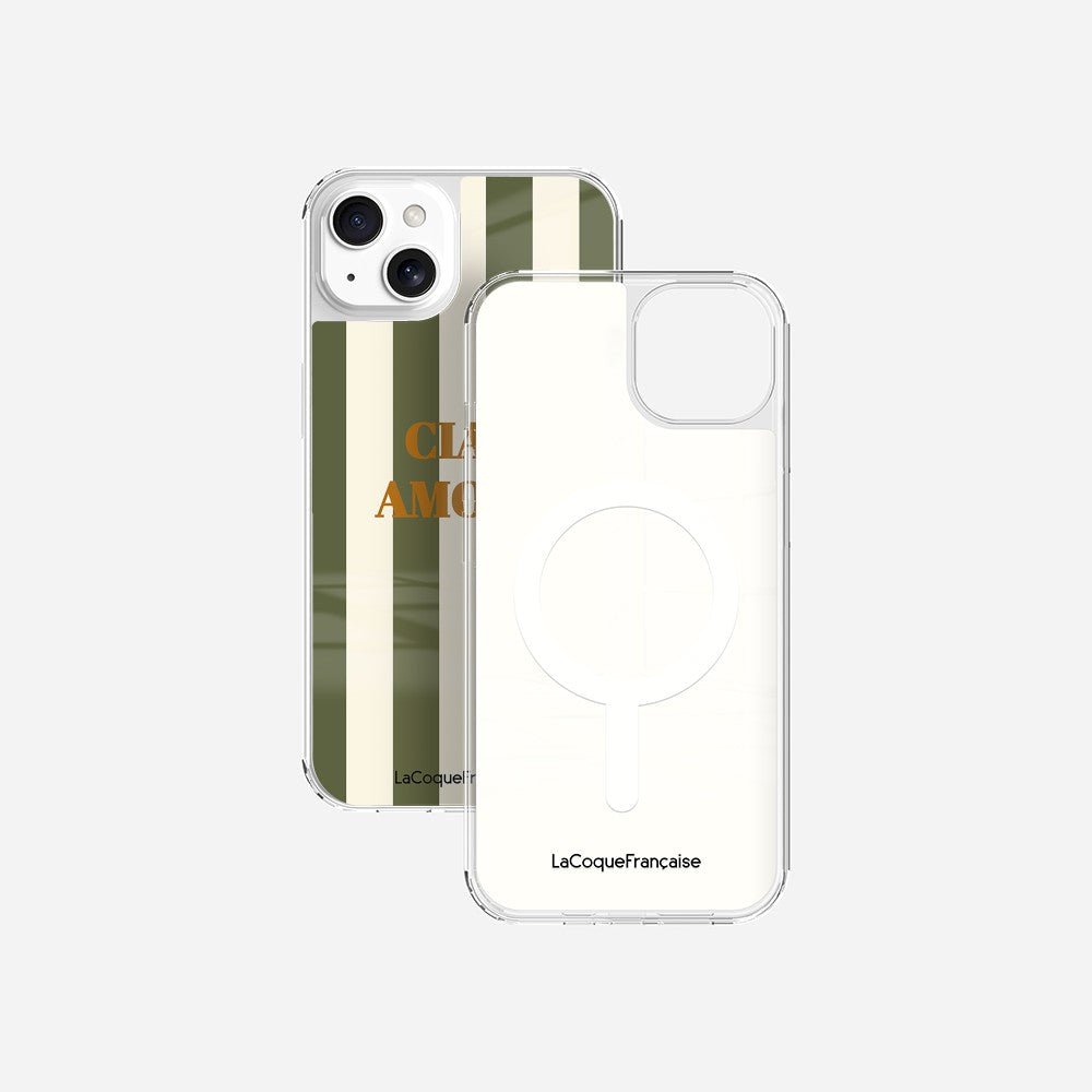 Coque Sans Anneaux Imprimee Ciao Amore Kaki