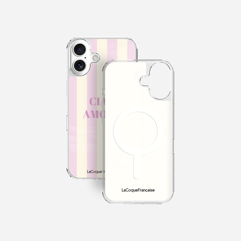 Coque Sans Anneaux Imprimee Ciao Amore Rose
