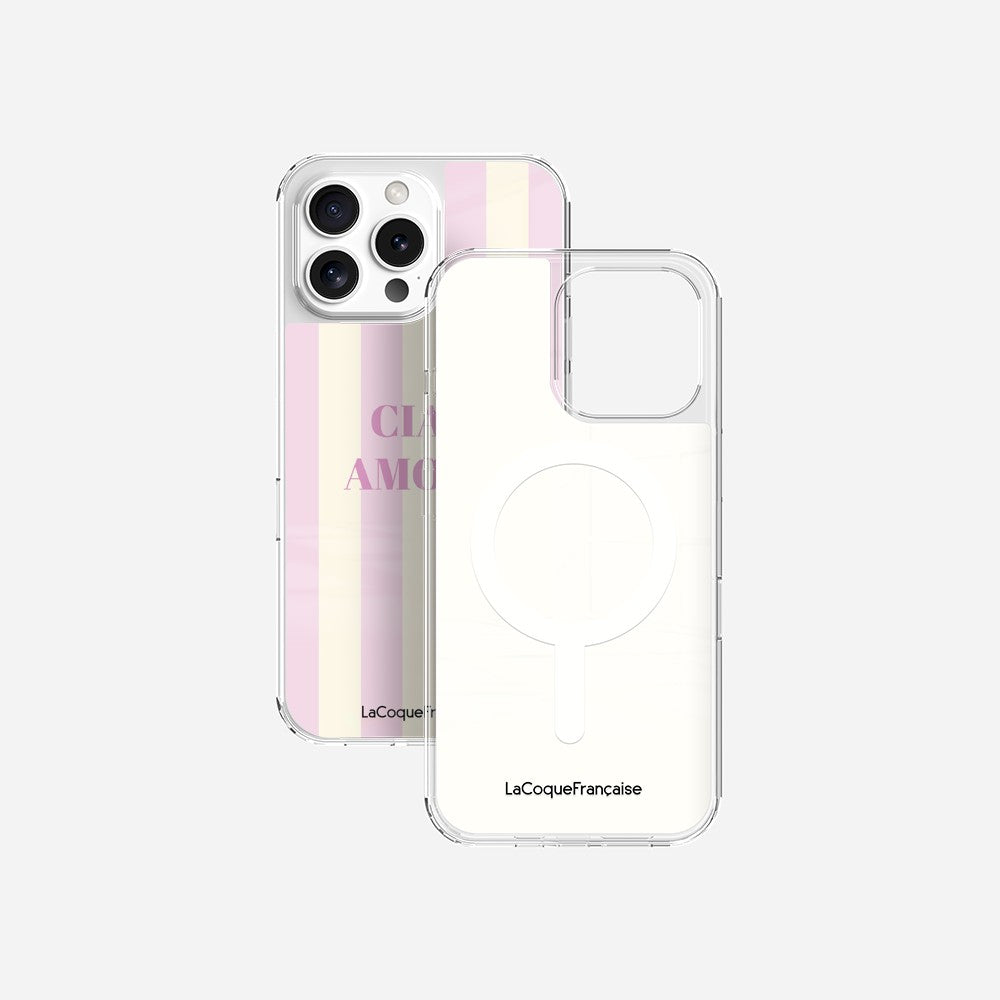 Coque Sans Anneaux Imprimee Ciao Amore Rose