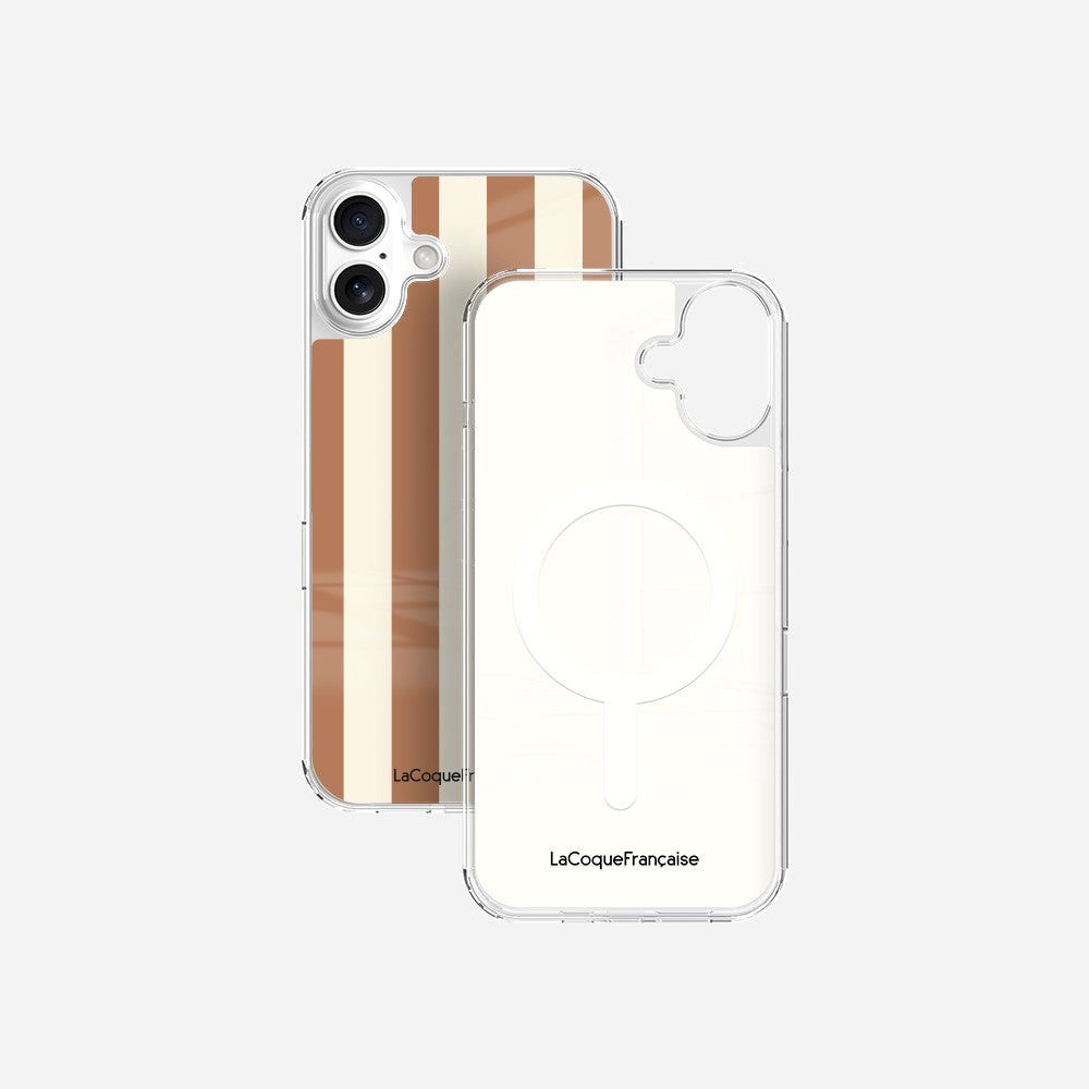 Coque Sans Anneaux Imprimee Cappuccino