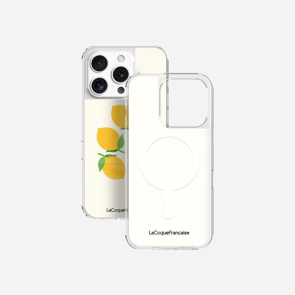 Lemon Printed Ringless Case