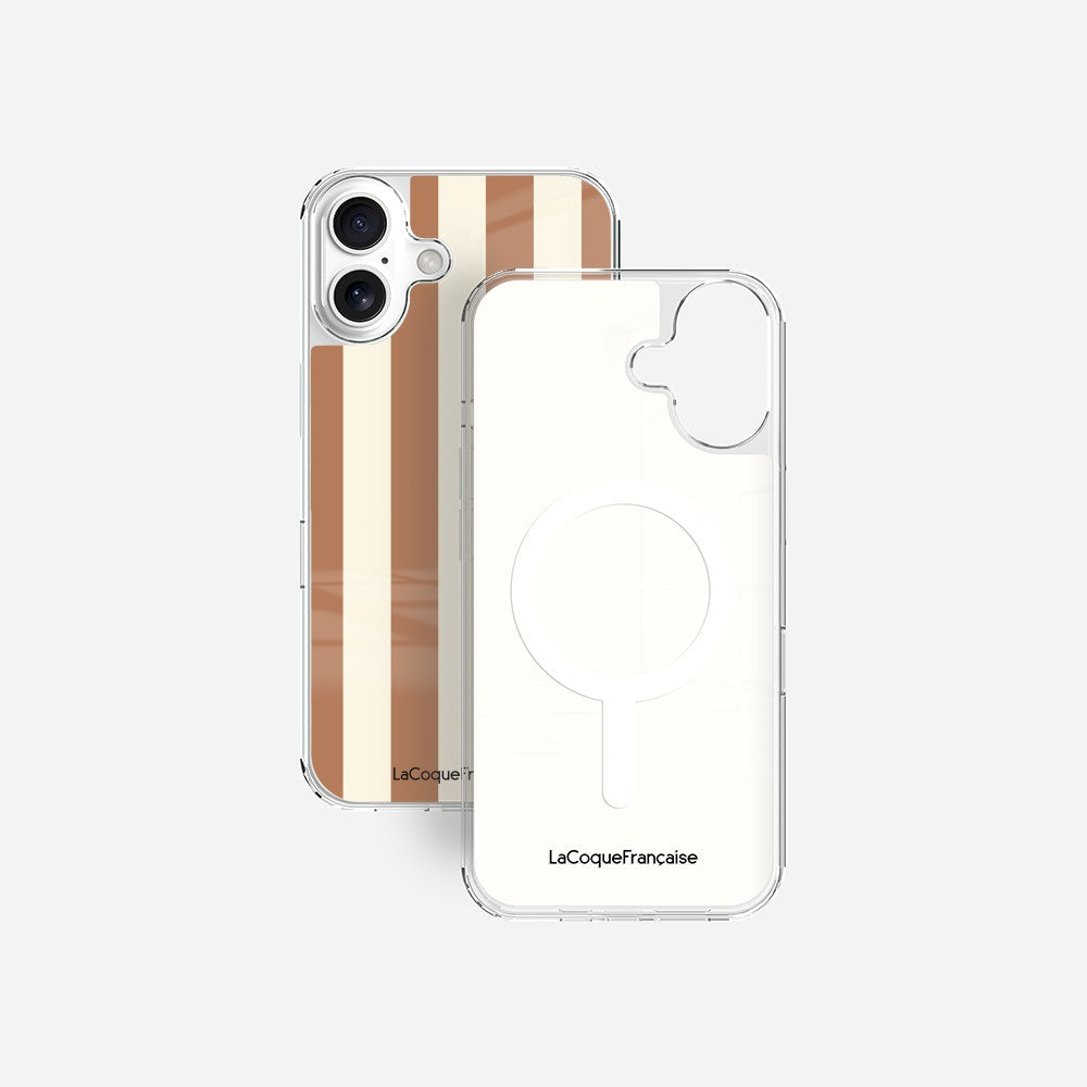 Coque Sans Anneaux Imprimee Cappuccino