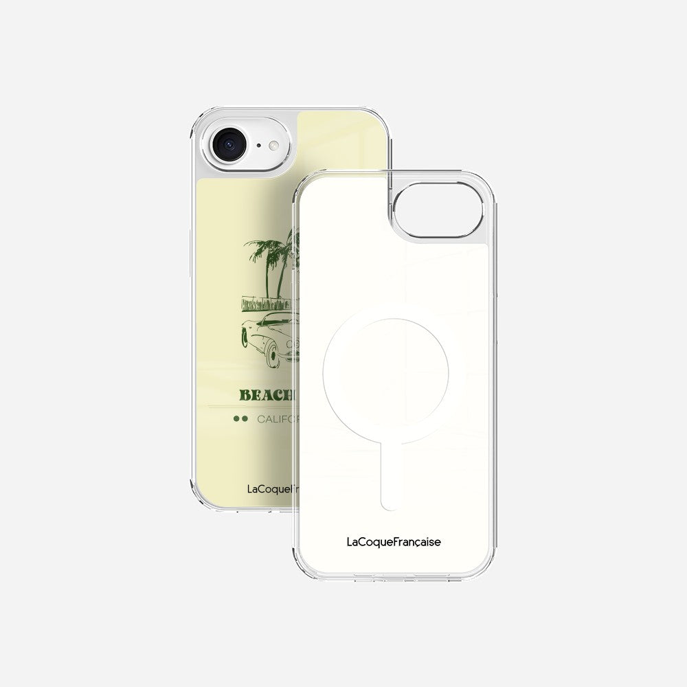 Coque Sans Anneaux Imprimee Beach Club California