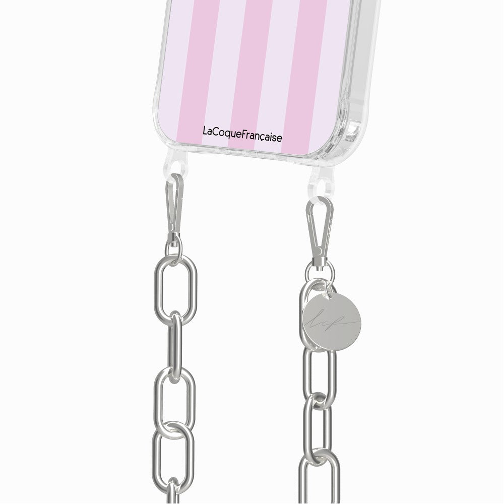 Coque Anneaux Imprimee Mum - Rose Et Parme - 60