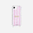 Coque Anneaux Imprimee Mum - Rose Et Parme