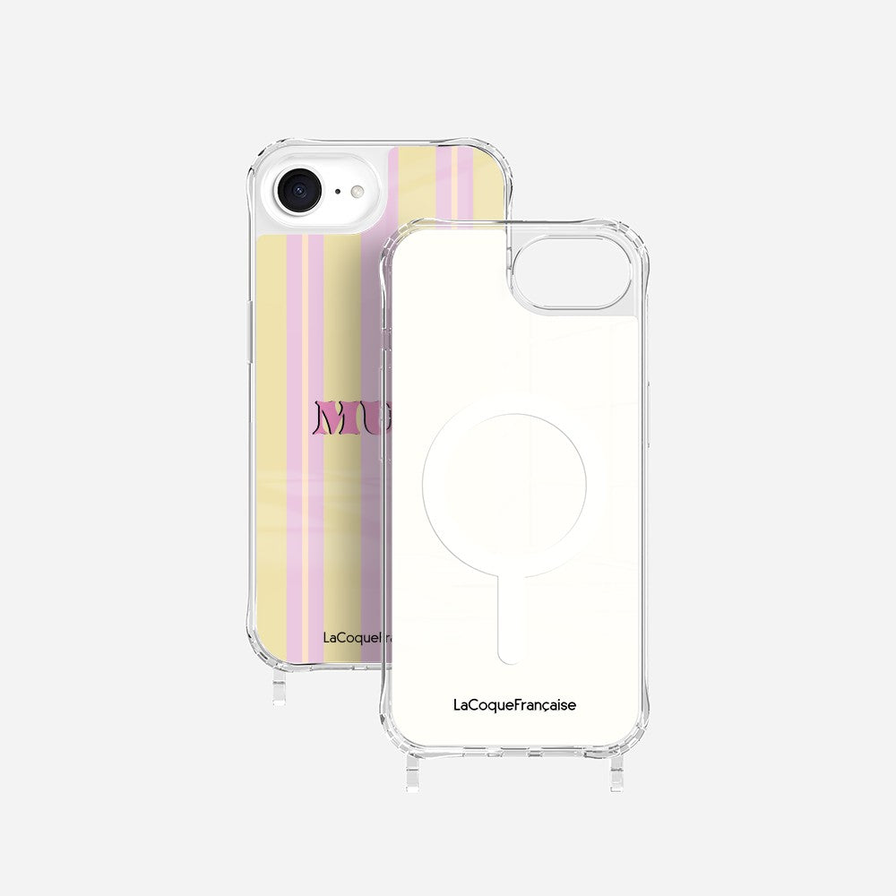 Mum Printed Ring Case - Pink and Yellow