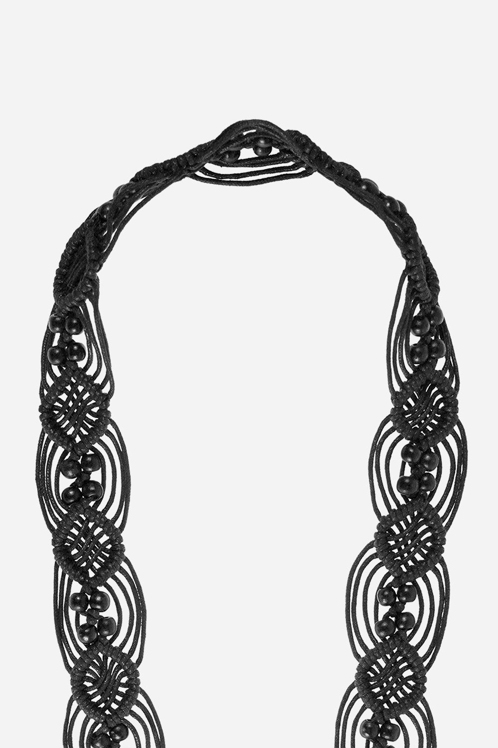 Eve Black Long Chain