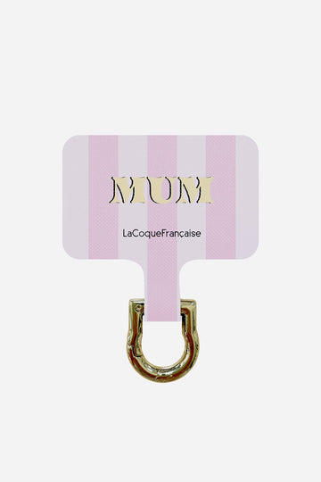 Adaptateur Personnalise Mum - Rose Et Parme