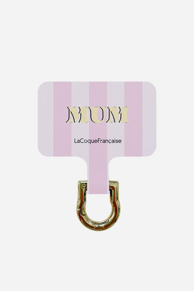 Adaptateur Personnalise Mum - Rose Et Parme