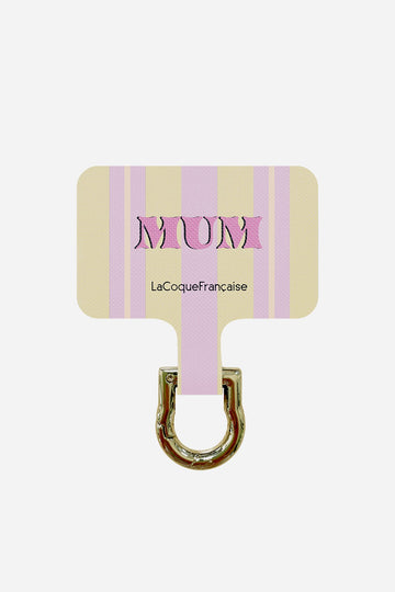 Adaptateur Personnalise Mum - Rose Et Jaune
