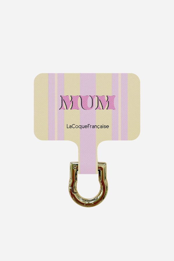 Adaptateur Personnalise Mum - Rose Et Jaune